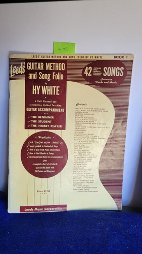 White leeds guitar - white, leeds'